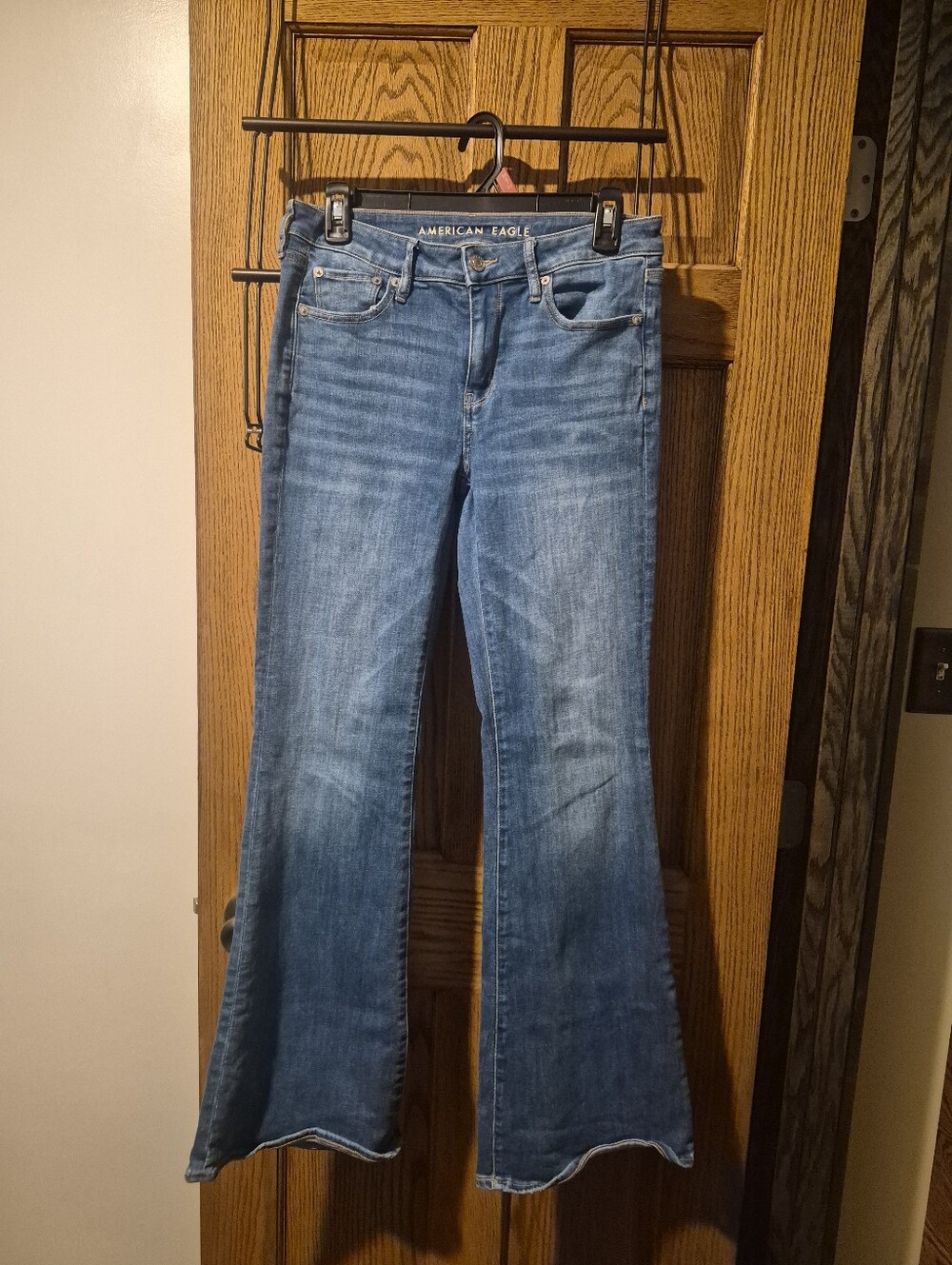 American Eagle Low Rise Flare Jeans